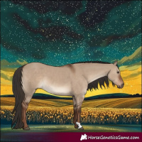 Horse Color:Liver Red Dun 