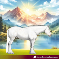 Horse Color:Silver Amber Champagne Roan Dun Splash Tobiano Frame Appaloosa Rabicano 