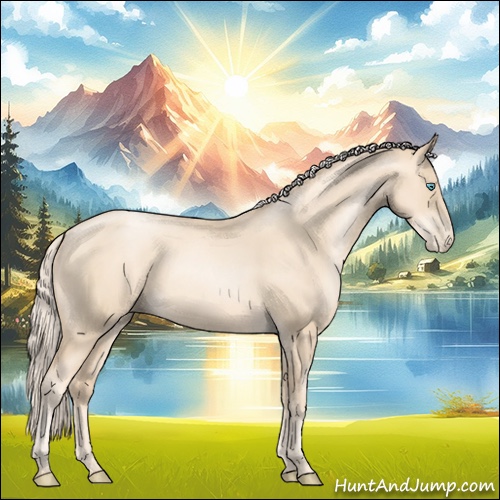 Horse Color:Gold Cream Champagne Pearl 