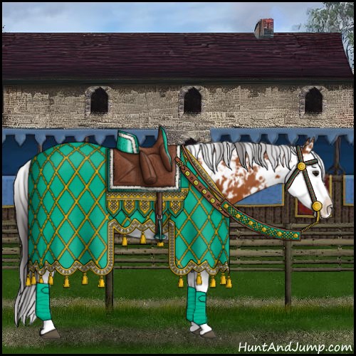 Horse Color:Buckskin Sabino 