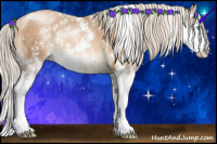Horse Color:Chocolate Palomino Pearl Sabino Splash Rabicano