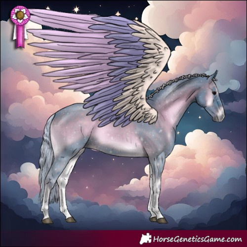 Horse Color:Watercolor Silver Brown Onyx 