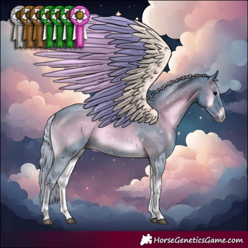 Horse Color:Watercolor Silver Brown Onyx 
