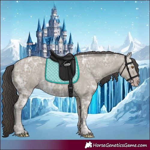 Horse Color:Classic Cream Champagne Ice 