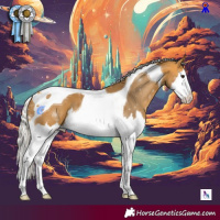 Horse Color:Silver Buckskin Splash Tobiano 