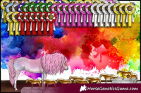 Horse Color:Watercolor Buckskin Onyx