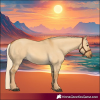 Horse Color:Palomino Dun 