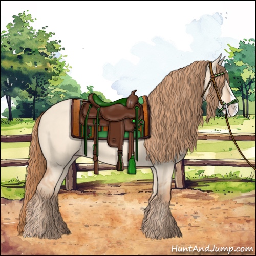 Horse Color:Gold Champagne Dun Splash 