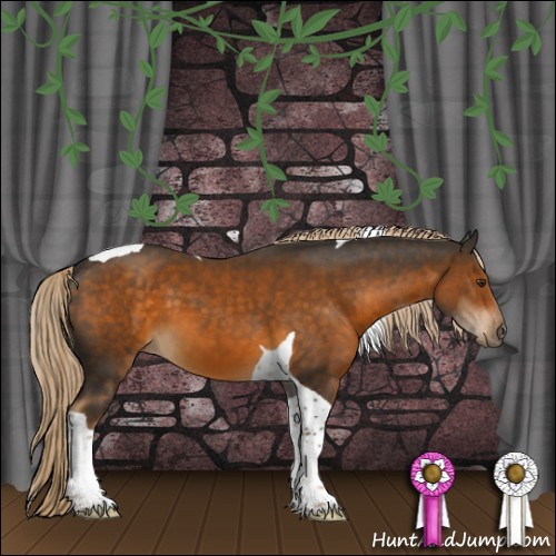 Horse Color:Chocolate Palomino Sabino Tobiano