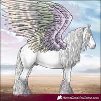 Horse Color:Gray Silver Black Ice Pearl Tobiano 