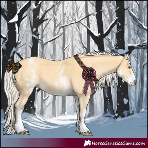 Horse Color:White Spotted Gold Cream Champagne 