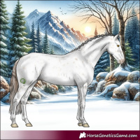 Horse Color:White Spotted Brown Pearl Dun Sabino 