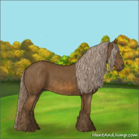 Horse Color:Chocolate Palomino  and Chocolate Palomino 