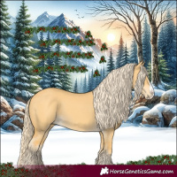 Horse Color:Palomino Dun Splash