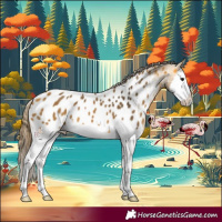 Horse Color:Buckskin Splash Blanket