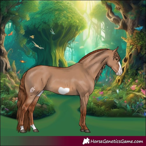 Horse Color:Red Dun Frame 