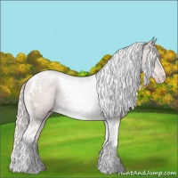 Horse Color:Platinum Chocolate Silver Sable Champagne Dun Tobiano 