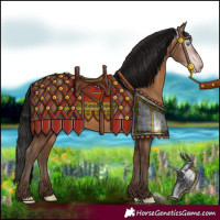 Horse Color:Gray Sable Champagne 