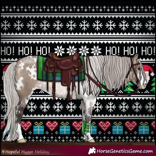 Horse Color:White Spotted Silver Brown Dun Sabino 