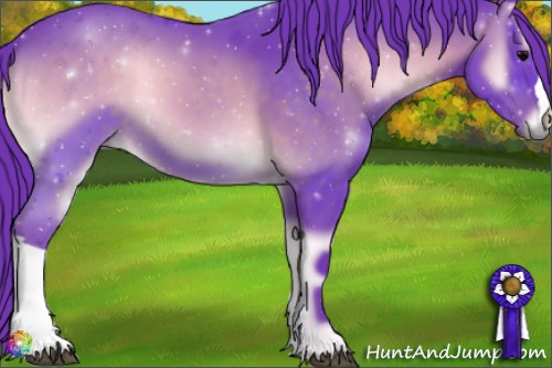 Horse Color:Watercolor Brown Onyx 