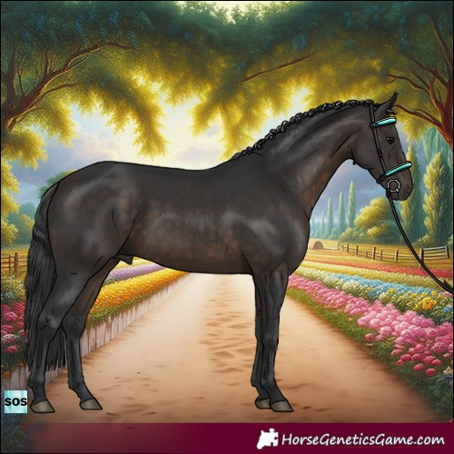 Horse Color:Brown 