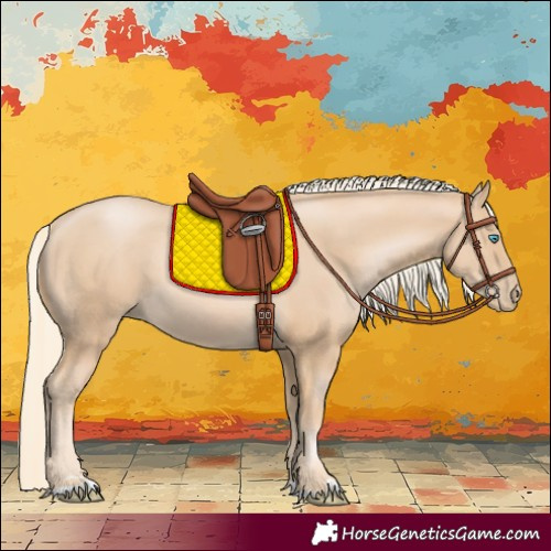 Horse Color:Palomino Pearl 