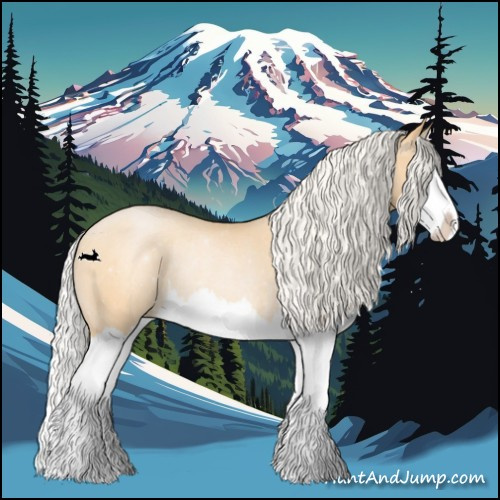 Horse Color:Silver Buckskin Pearl Splash Rabicano 