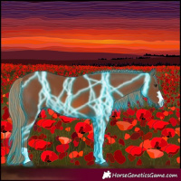 Horse Color:Thunderstruck Chestnut 