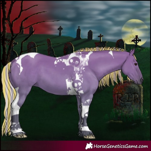 Horse Color:Painted Silver Grullo Tobiano 