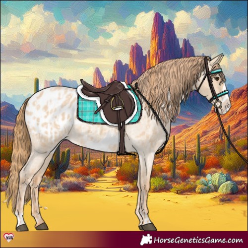Horse Color:Red Dun Roan Frame Blanket and Red Dun Roan Frame Blanket