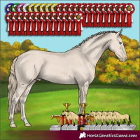 Horse Color:Smoky Creme 
