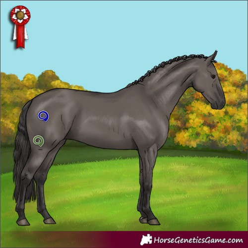 Horse Color:Smoky Grullo 