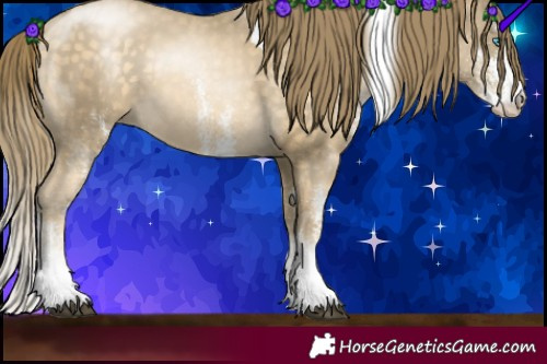 Horse Color:White Spotted Brown Snowdrop Pearl Tobiano 