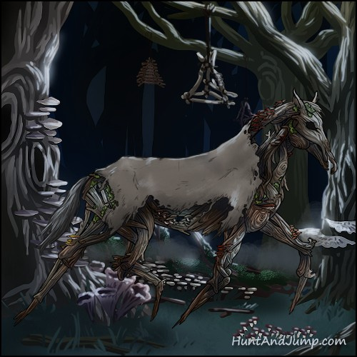 Horse Color:Grullo Rabicano 