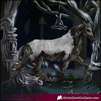 Horse Color:Smoky Blue Roan Splash 