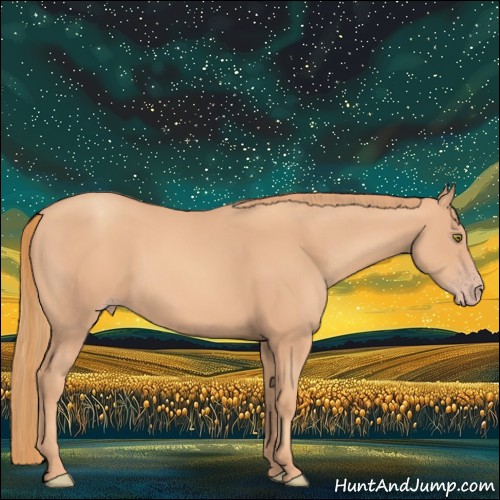 Horse Color:Gold Champagne 