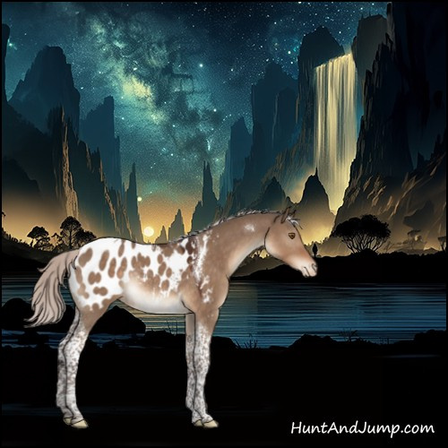 Horse Color:Silver Brown Dun Tobiano Appaloosa Rabicano 