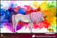 Horse Color:Watercolor Buckskin Onyx 