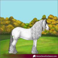 Horse Color:Brown Ice Onyx Mushroom Sabino
