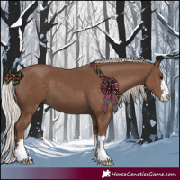 Horse Color:Silver Black 