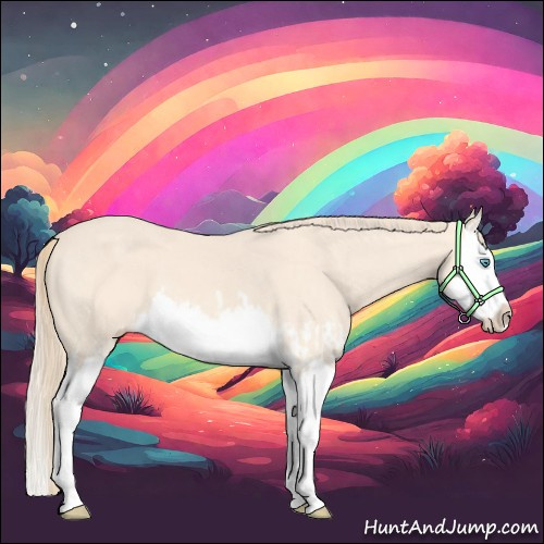 Horse Color:Perlino Splash  and Perlino Splash 