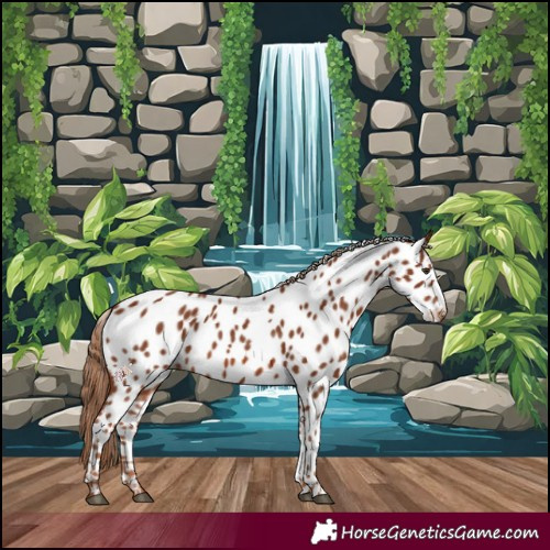 Horse Color:Chestnut Appaloosa 