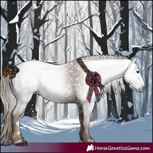 Horse Color:Gray Plaid  Chestnut 