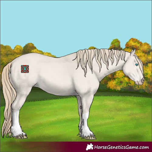Horse Color:Smoky Creme Dun
