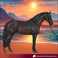 Horse Color:Brown 