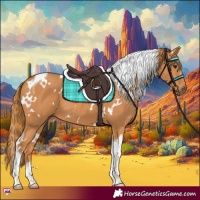 Horse Color:White Spotted Chestnut Tobiano 