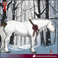 Horse Color:White Spotted Silver Brown Tobiano Varnish  and Silver Sable Champagne Sabino 