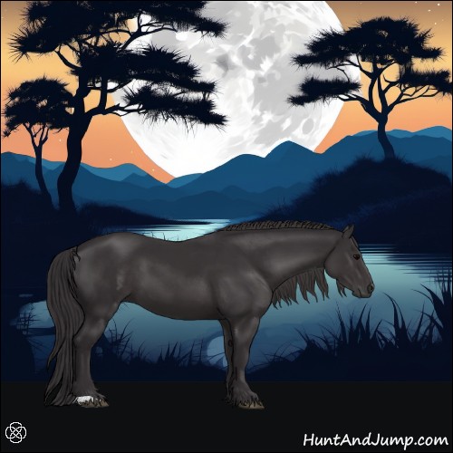 Horse Color:Smoky Black