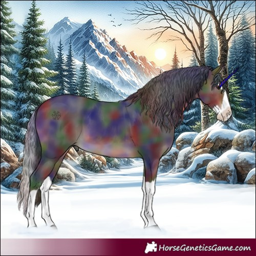 Horse Color:Nacre Bay Splash