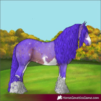 Horse Color:Watercolor Brown 